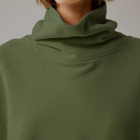 LIT Active Whisper Oversized Turtleneck Sweatshirt. A085-99 - Picture 5 of 7